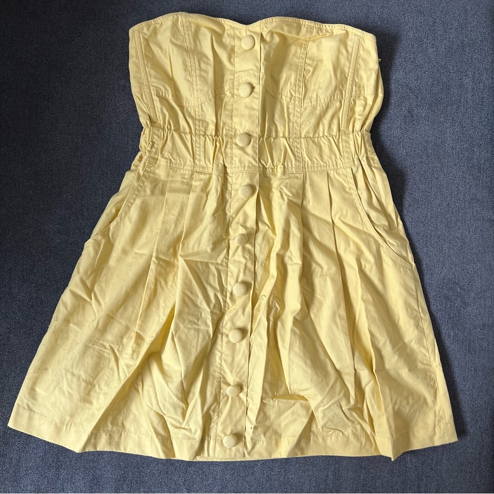 NWT FOREVER 21 Strapless Cotton Dress